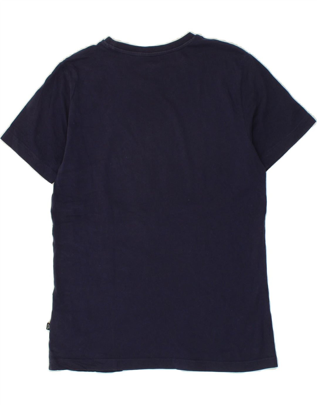 PUMA Mens Graphic T-Shirt Top Small Navy Blue Cotton Vintage Puma and Second-Hand Puma from Messina Hembry 