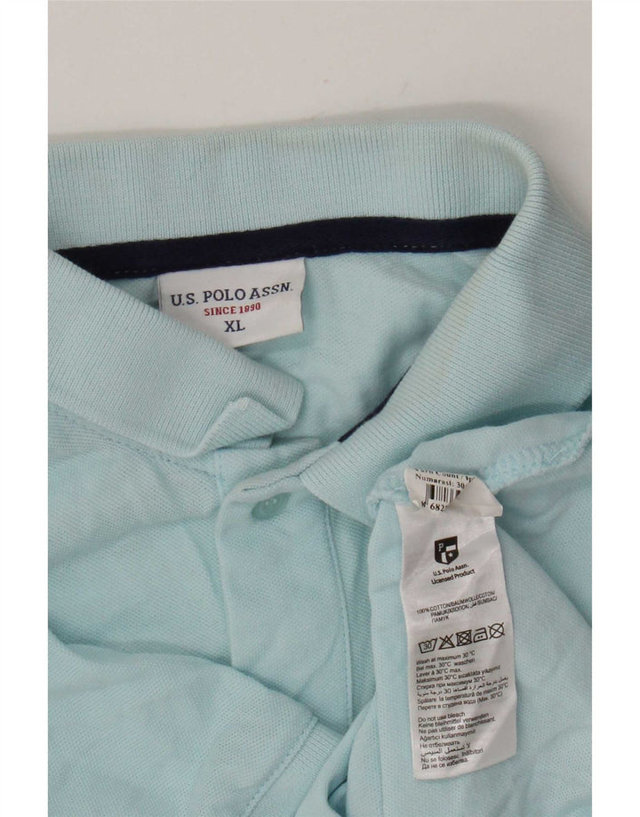 U.S. Polo Assn. Cămașă pentru bărbați XL Bumbac albastru