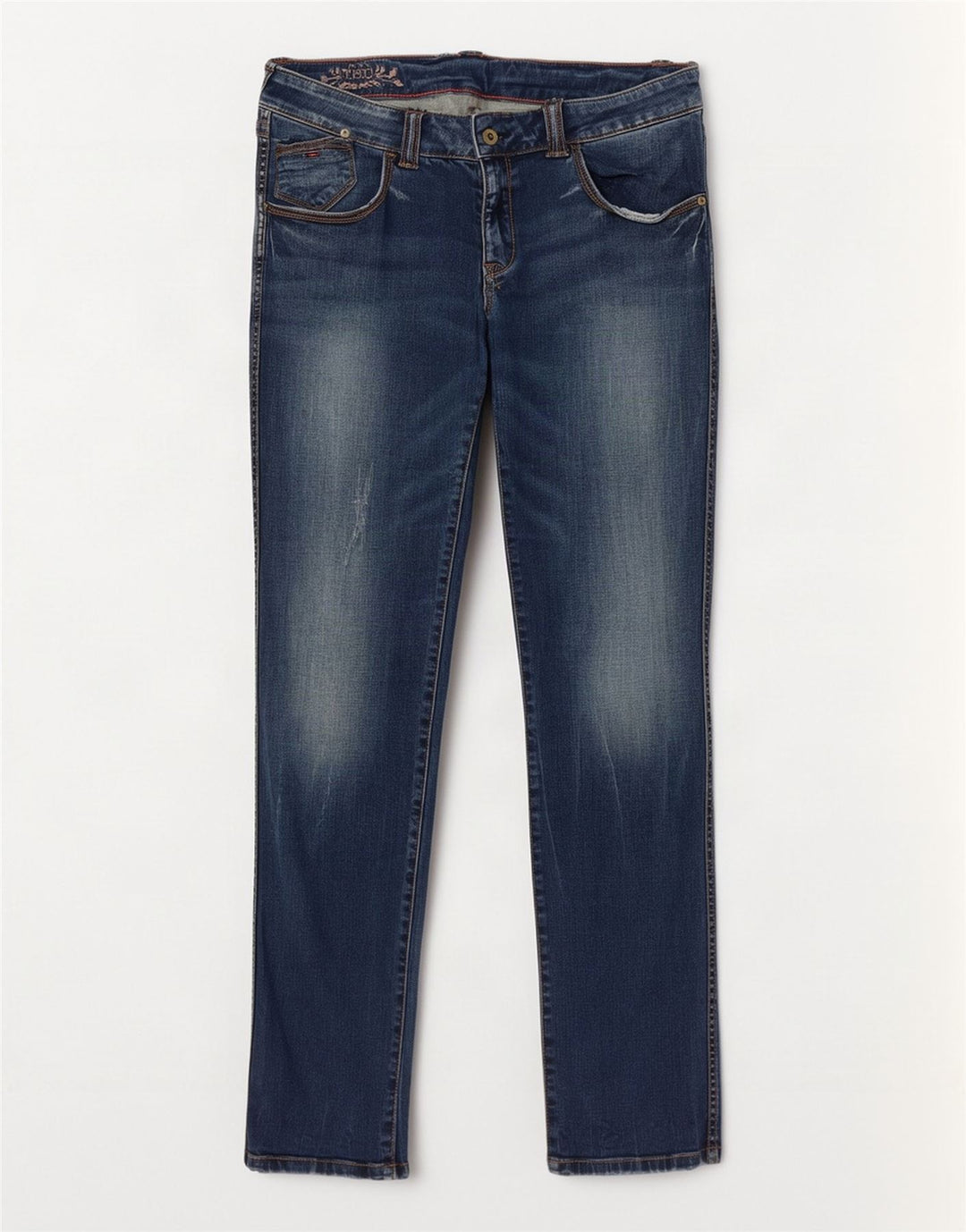Blugi slim pentru femei Tommy Hilfiger W32 L32 bumbac bleumarin