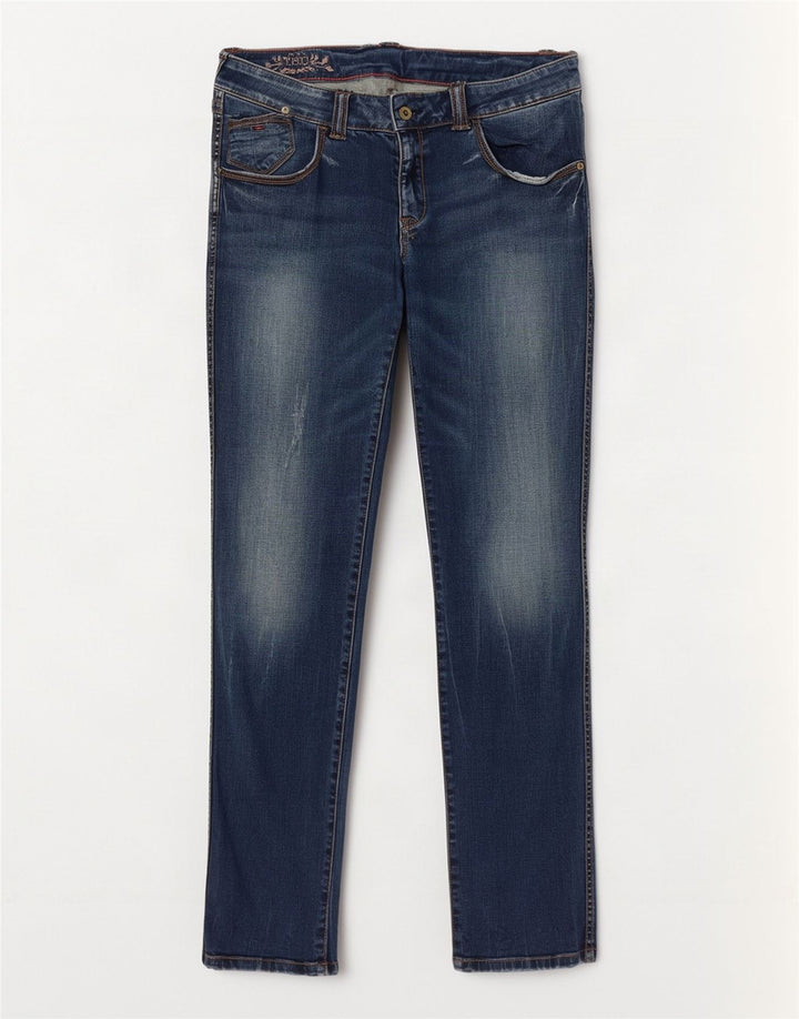 Blugi slim pentru femei Tommy Hilfiger W32 L32 bumbac bleumarin