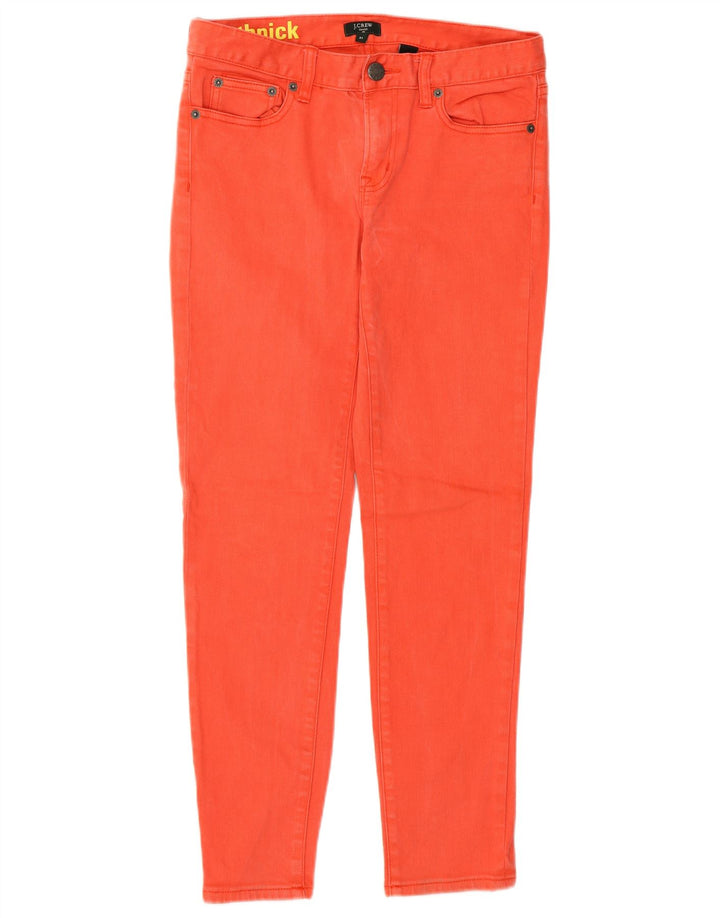 Blugi skinny stretch pentru femei J. Crew L27 L27 Portocaliu