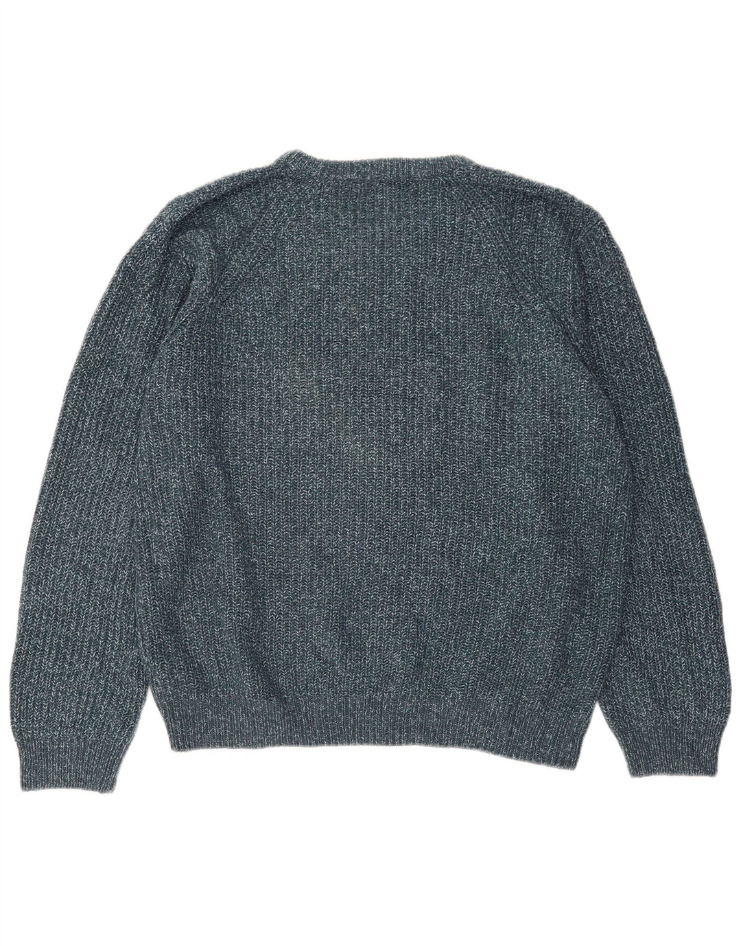 Pulover pentru bărbați Marks & Spencer, cu gât de barcă, XL, albastru acrilic