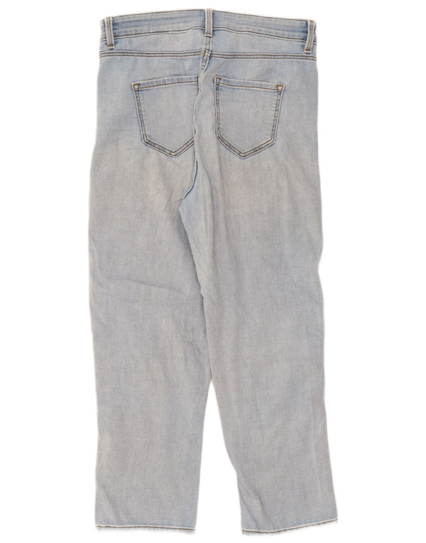 Blugi tăiați pentru femei de la Marks & Spencer The Carrie UK 10 Small W28 L22 Blue