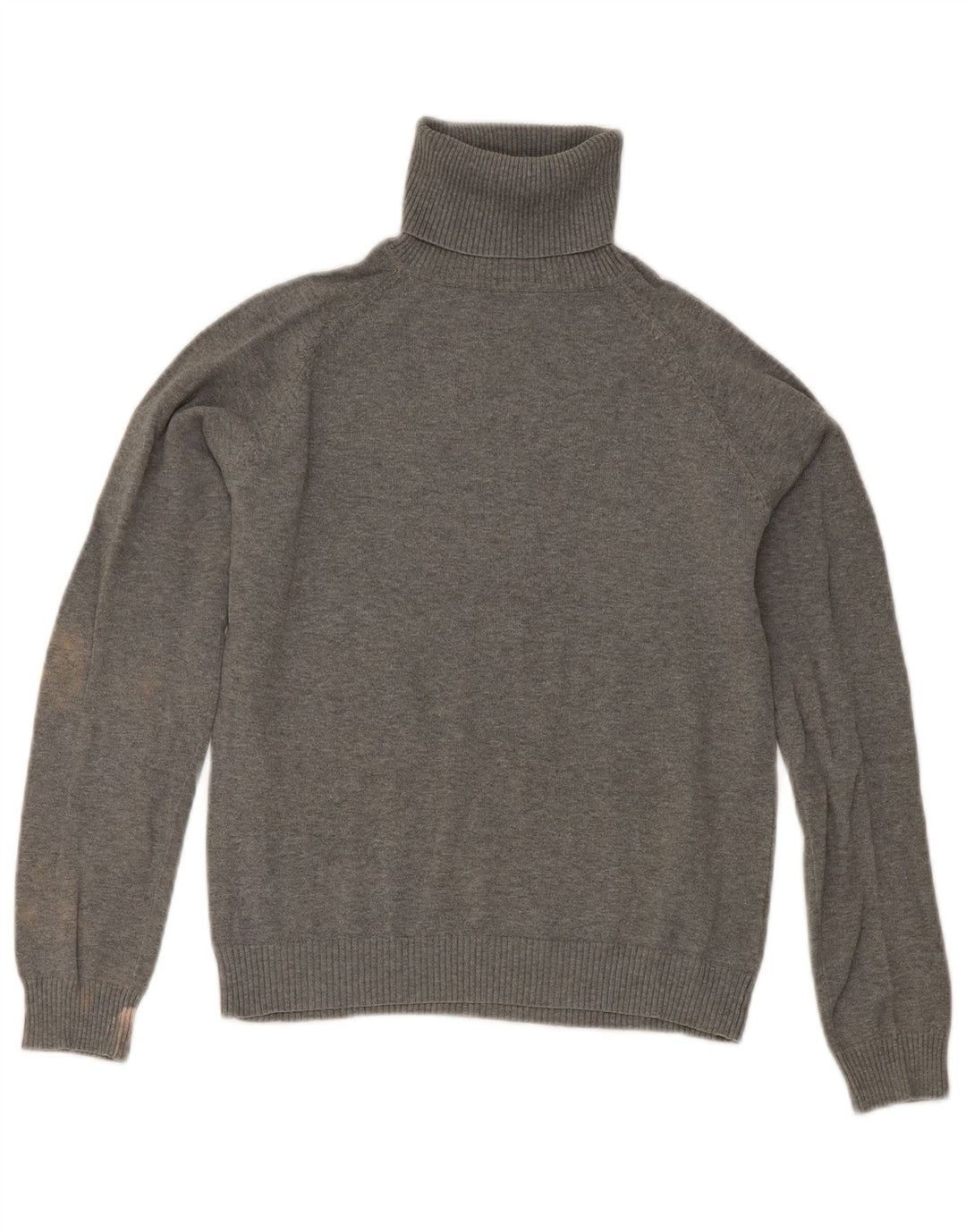 Pulover cu gât rulat Zara pentru femei UK 12 Gri mediu