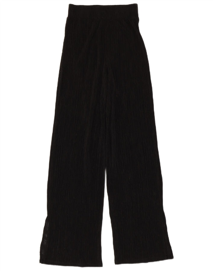 Pantaloni cu picior lat pentru femei Zara Mici L24 L31 Negri