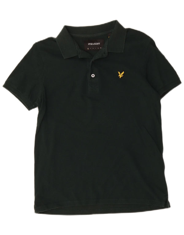 Tricou polo Lyle & Scott pentru bărbați XS bumbac verde