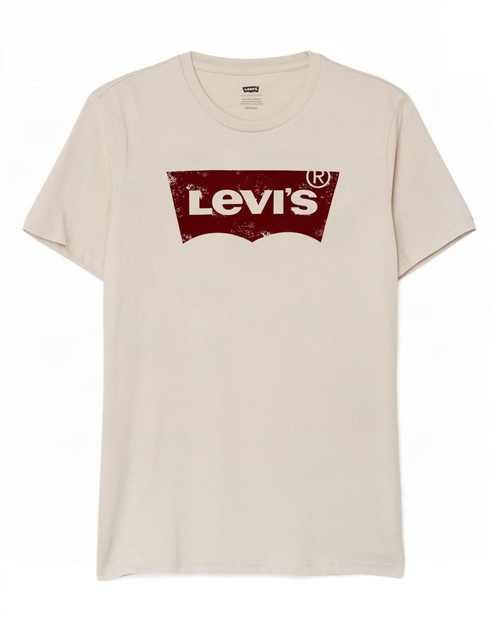 Tricou grafic pentru bărbați Levi's Top XS Bumbac alb