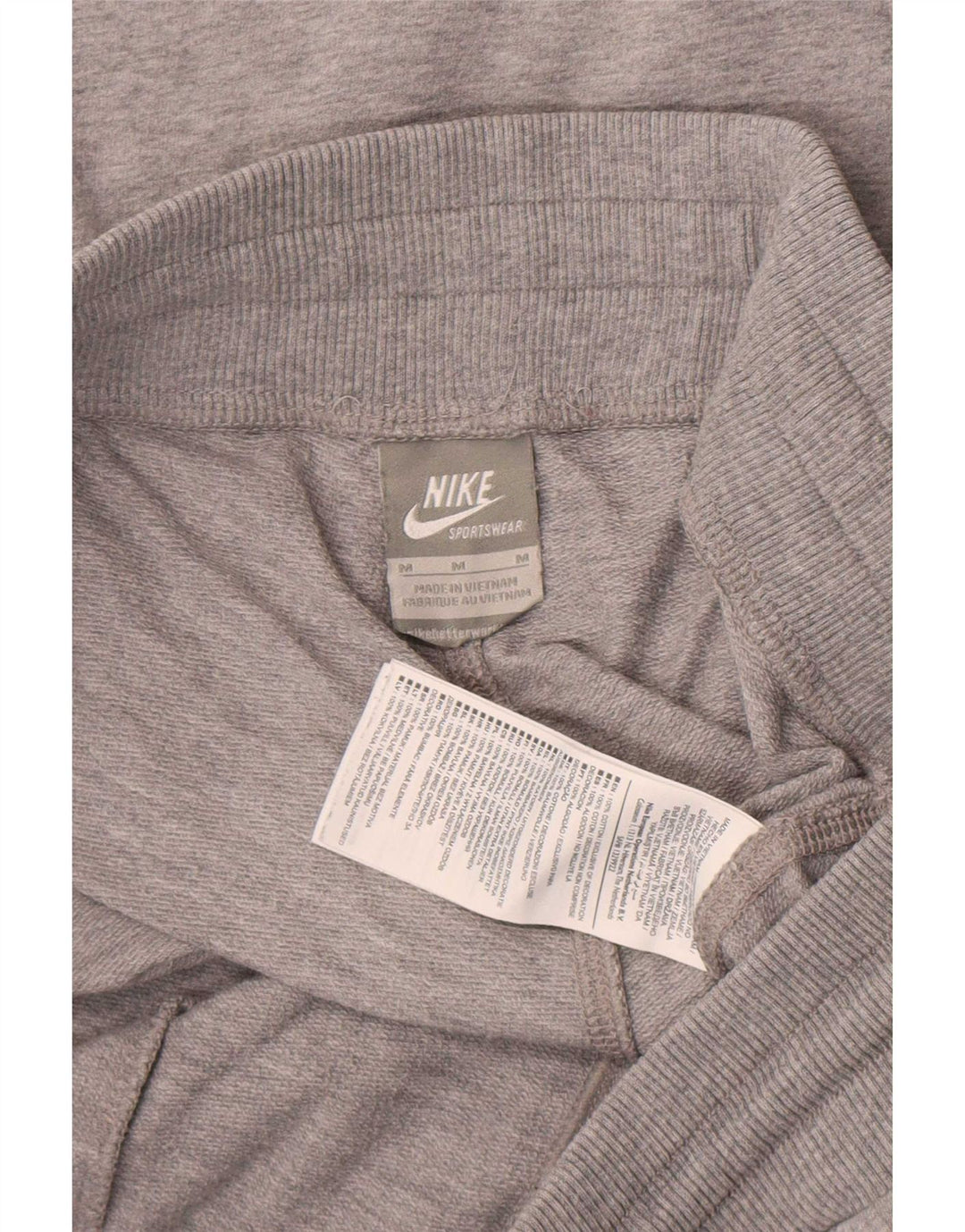 Pantaloni scurți sport Nike pentru bărbați, bumbac, gri mediu