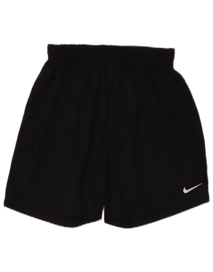 Pantaloni scurți sport Nike pentru bărbați, mari, negru, poliester