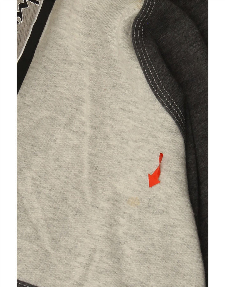 Jachetă de trening pentru bărbați Champion SUA, din bumbac color bloc, gri mediu