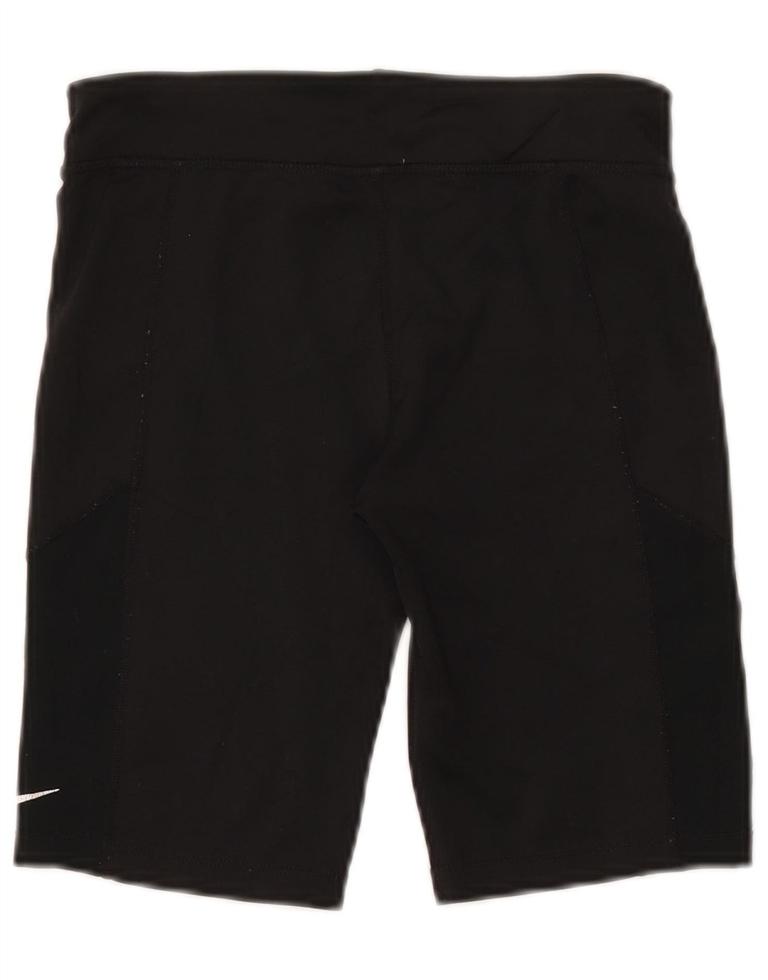 Pantaloni scurti sport pentru fete NIKE 12-13 ani, mari, negru, poliester