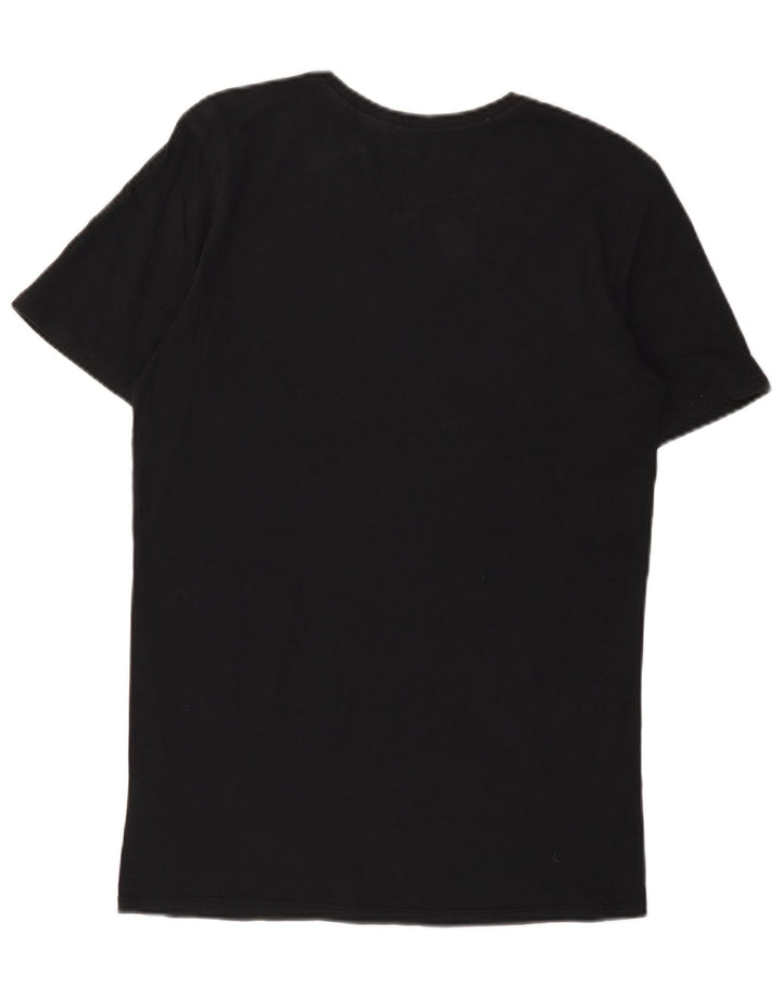 Tricou grafic Nike pentru bărbați Top mic, negru, bumbac