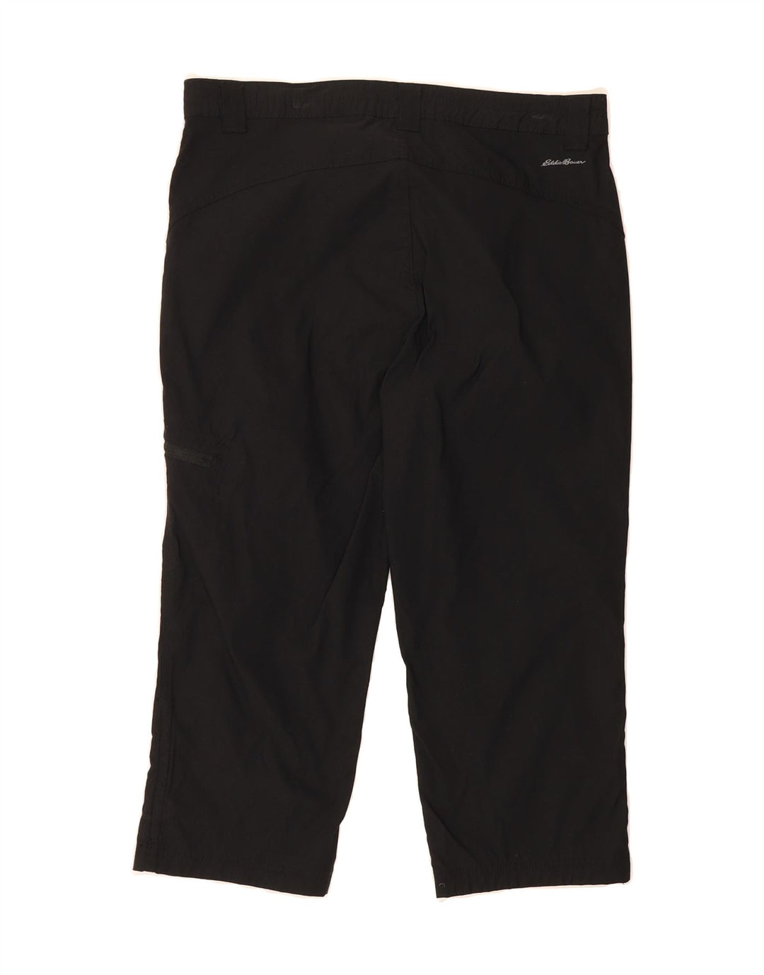 EDDIE BAUER Womens Straight Capri Cargo Trousers US 8 Medium W32 L20 Black Vintage Eddie Bauer and Second-Hand Eddie Bauer from Messina Hembry 