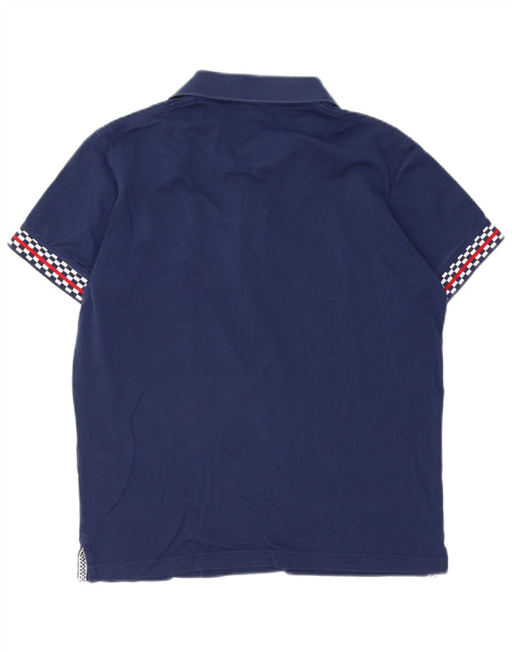 Tricou polo Harmont & Blaine pentru bărbați, bumbac, albastru bleumarin