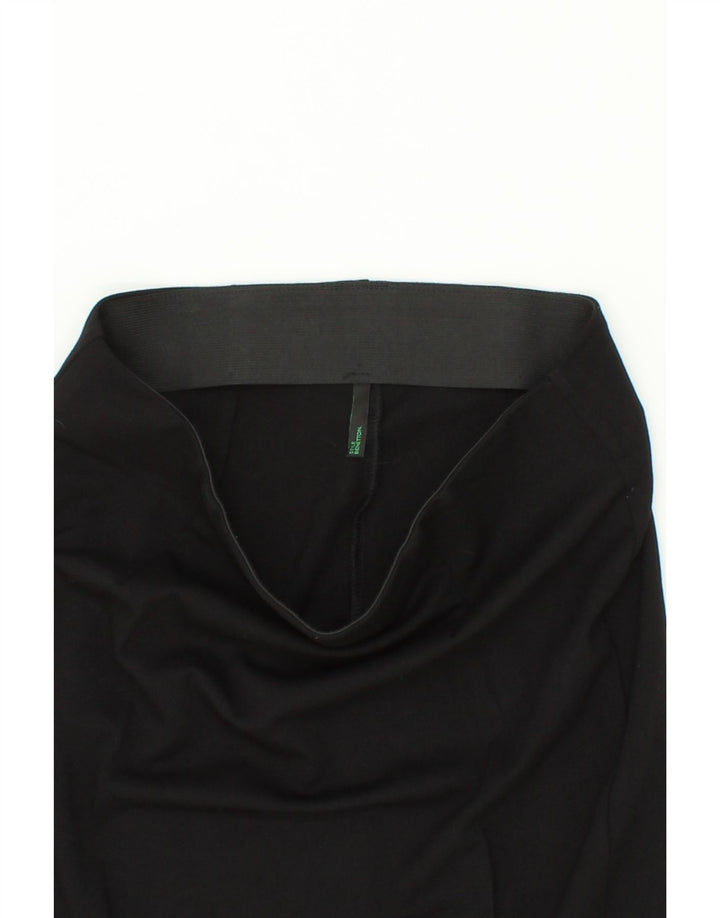 BENETTON Womens Pencil Skirt W30 Medium Black Vintage Benetton and Second-Hand Benetton from Messina Hembry 