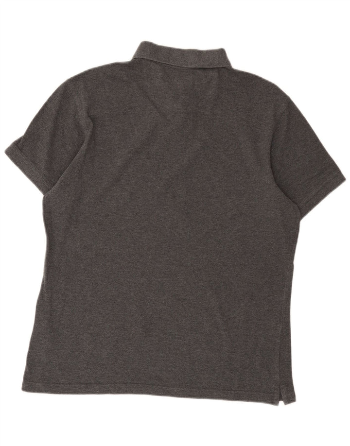 Tricou polo pentru bărbați Barbour XL bumbac gri