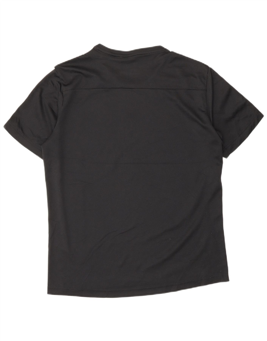 ADIDAS Mens Climalite T-Shirt Top Medium Black Polyester