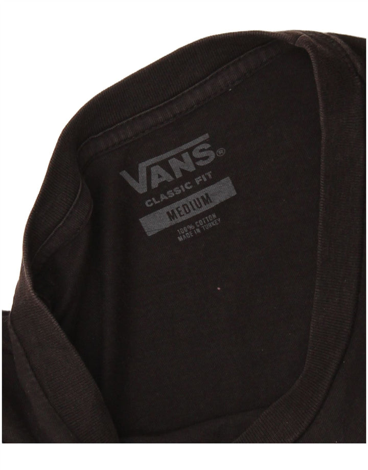 Tricou grafic VANS Classic Fit Top Mediu Negru