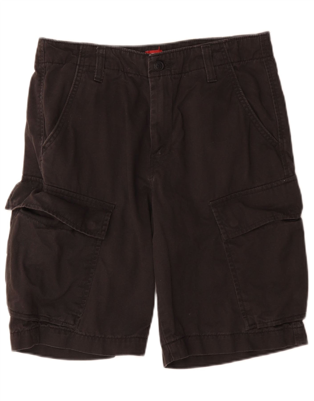 Pantaloni scurți cargo pentru bărbați Levi's W30, bumbac mediu negru