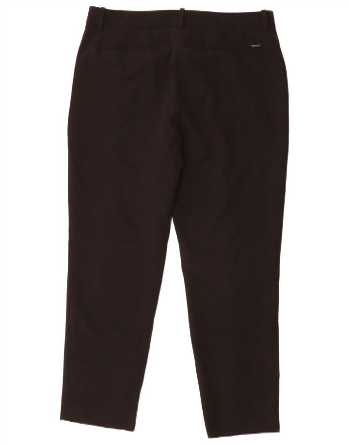 Pantaloni chino subțiri Dkny pentru femei US 8 Medium W30 L27 Negru