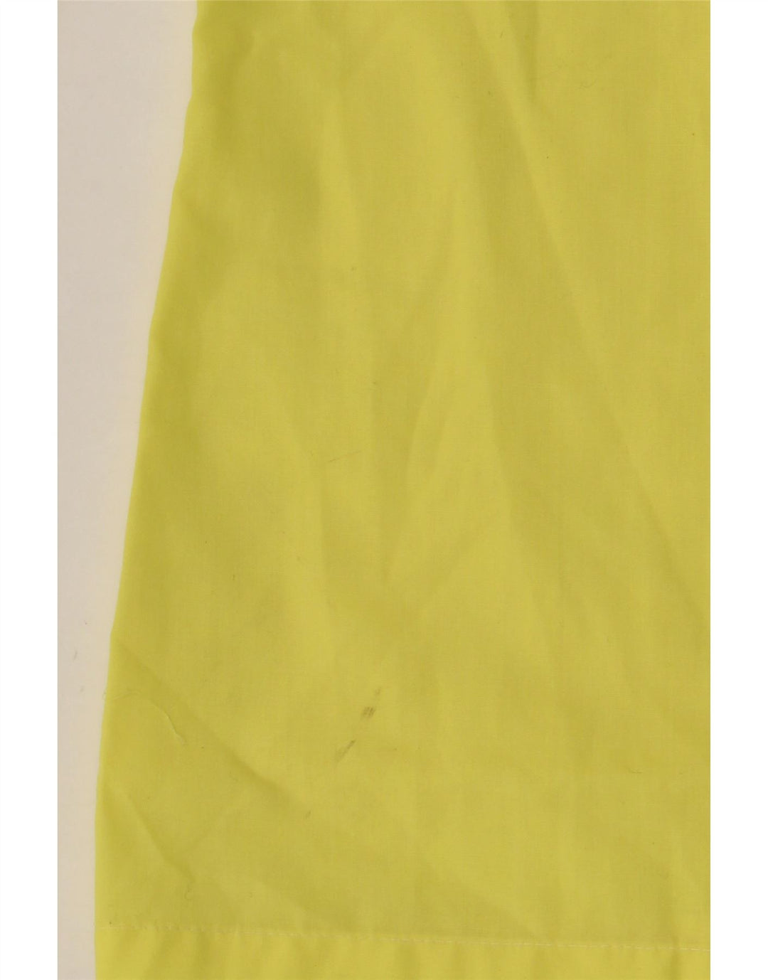 VINTAGE Mens Shirt Size 39 Medium Yellow Polyester Vintage Vintage and Second-Hand Vintage from Messina Hembry 