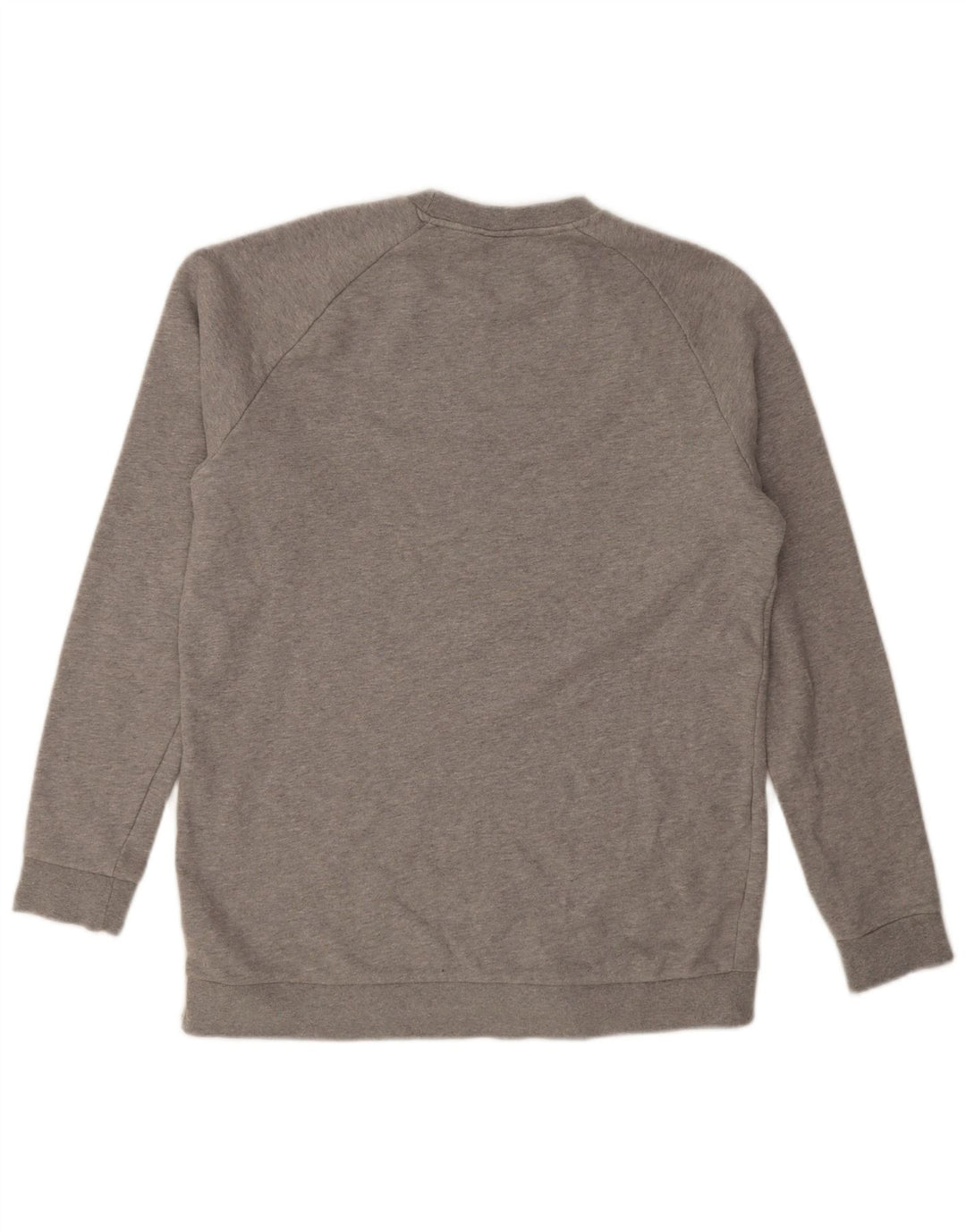 Hanorac grafic pentru bărbați Adidas Jumper, bumbac, gri mediu