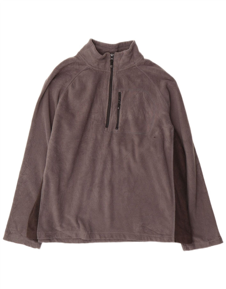 Jumper pentru bărbați Starter din lână UK 42/44 mare, gri, poliester color bloc