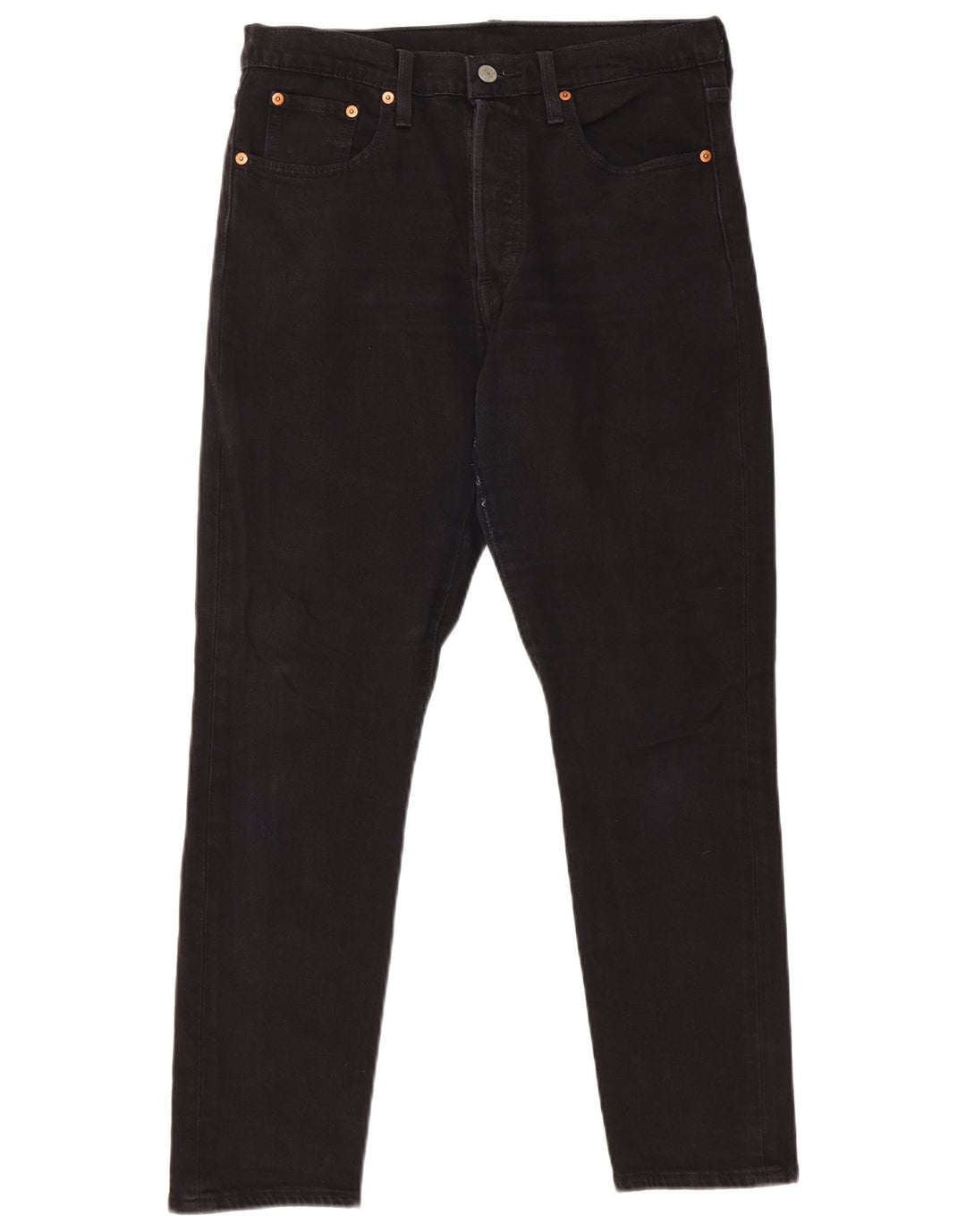 Blugi Levi's 501 drepte pentru bărbați W29 L28 bumbac negru