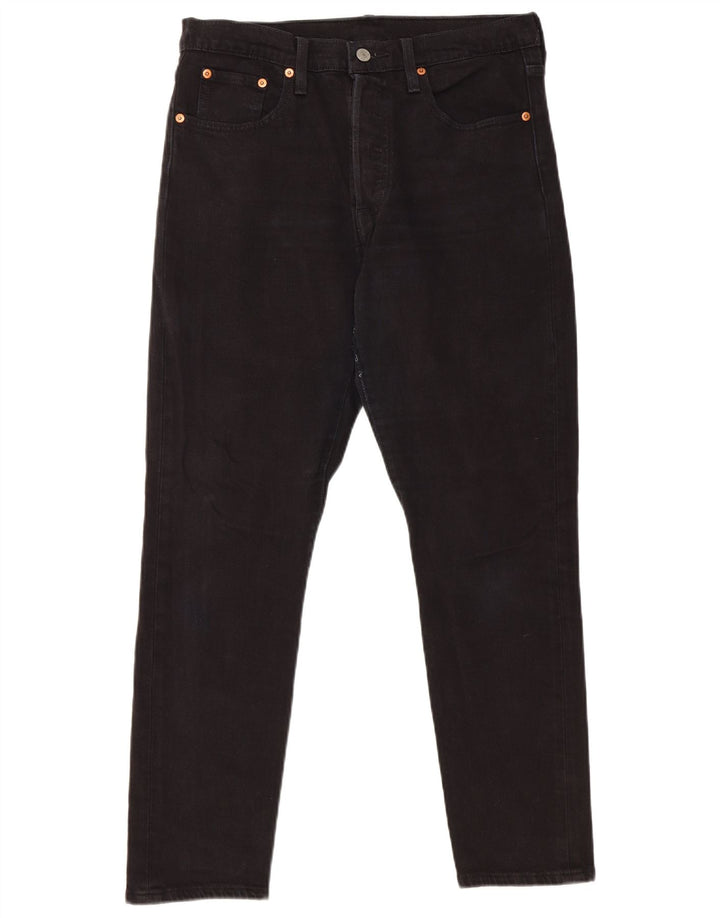 Blugi Levi's 501 drepte pentru bărbați W29 L28 bumbac negru