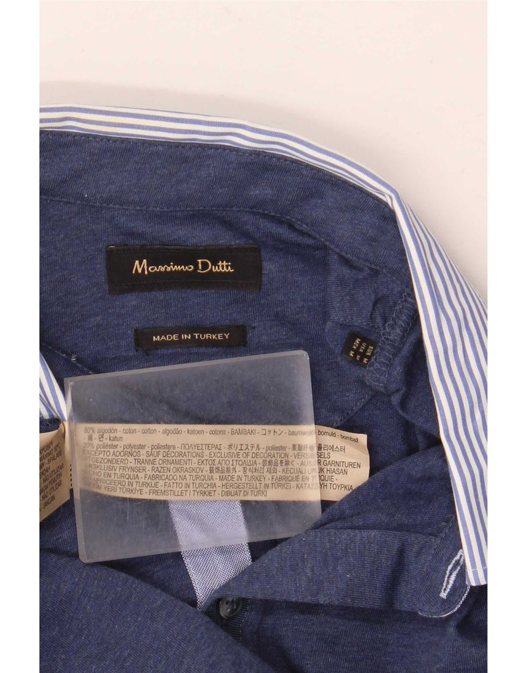 Tricou polo Massimo Dutti Rugby pentru bărbați, mijlociu, albastru bleumarin