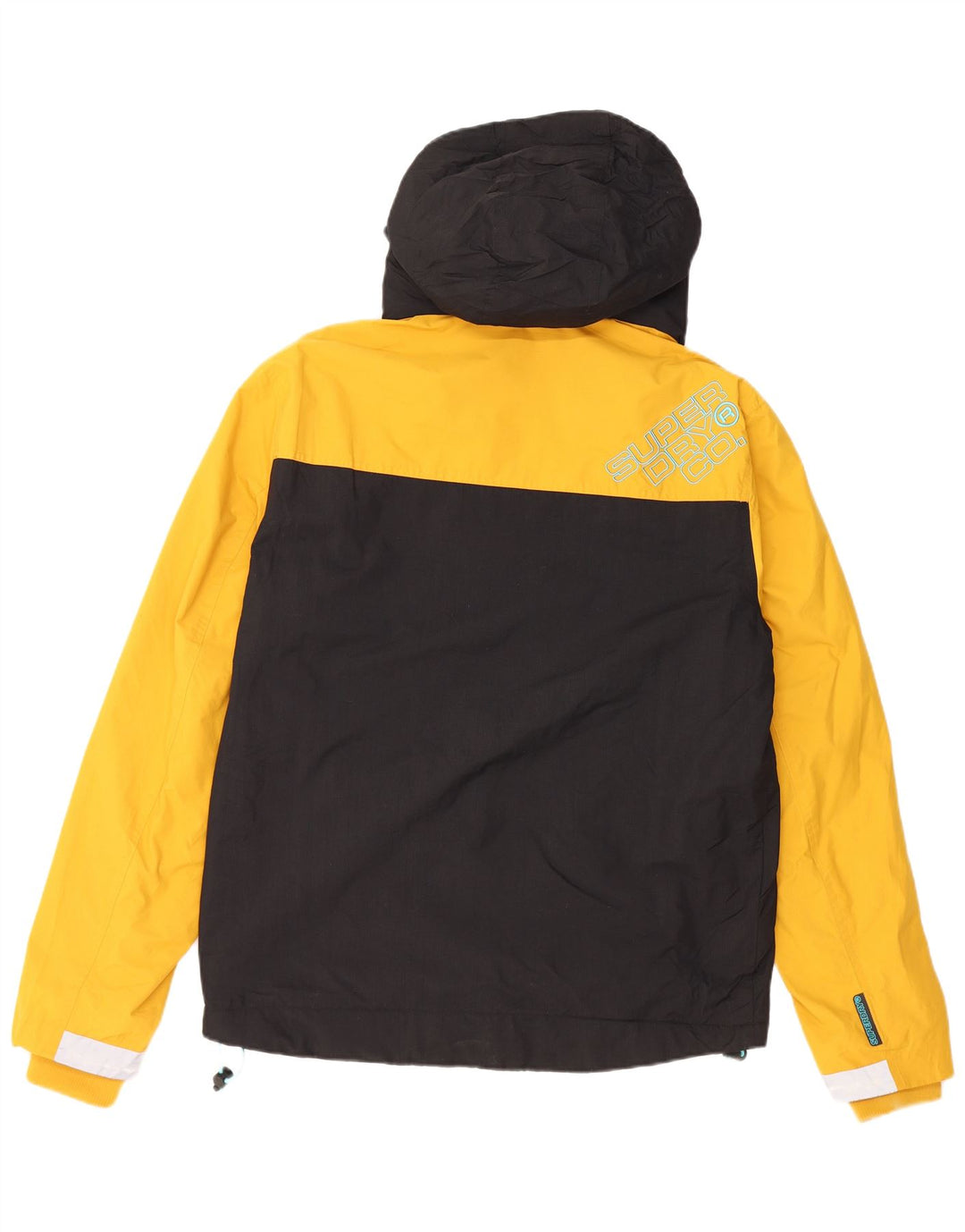 SUPERDRY Jachetă Windbreaker cu grafică pentru bărbați UK 38 Medium Black Colorblock