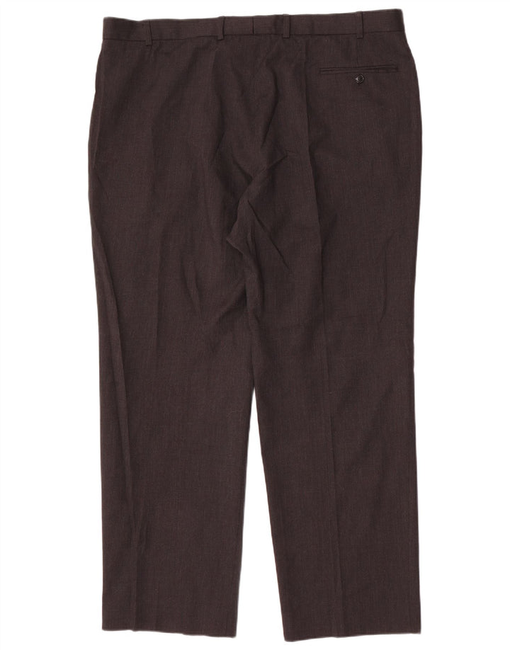 Pantaloni de costum drept bărbați Marks & Spencer Mărimea 42 W42 L31 gri