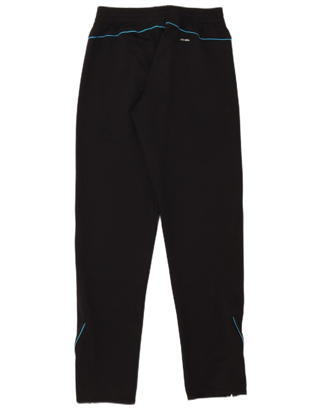 Pantaloni de trening Adidas Climalite pentru baieti 15-16 ani poliester negru