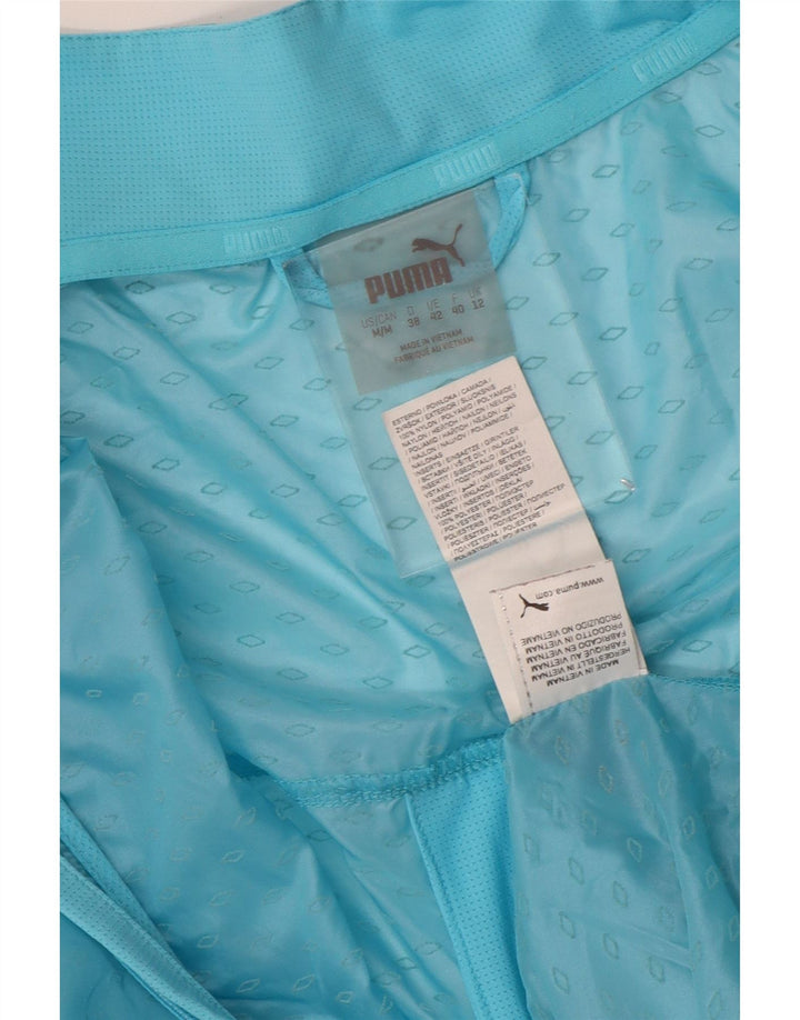 Jachetă de ploaie PUMA pentru femei UK 12 Medium Blue Nylon