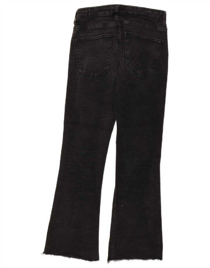 Blugi Zara Femei Bootcut EU 36 XS W26 L26 Negri