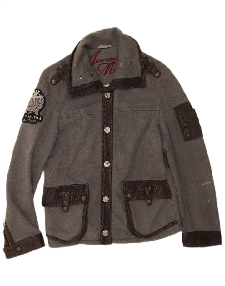 Aeronautica Militare Jachetă utilitare pentru femei IT 44 Medium Gri Colorblock