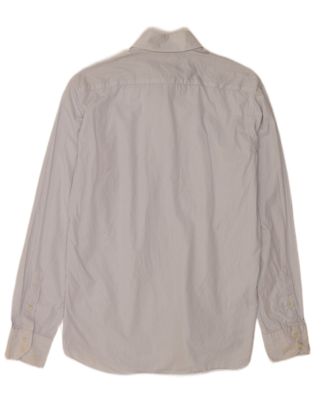 Cămașă Massimo Dutti pentru bărbați, cu culoarea casual, din bumbac cu dungi albastre medii