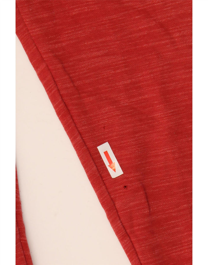 Pulover Reebok pentru bărbați Graphic Zip, bumbac roșu mediu