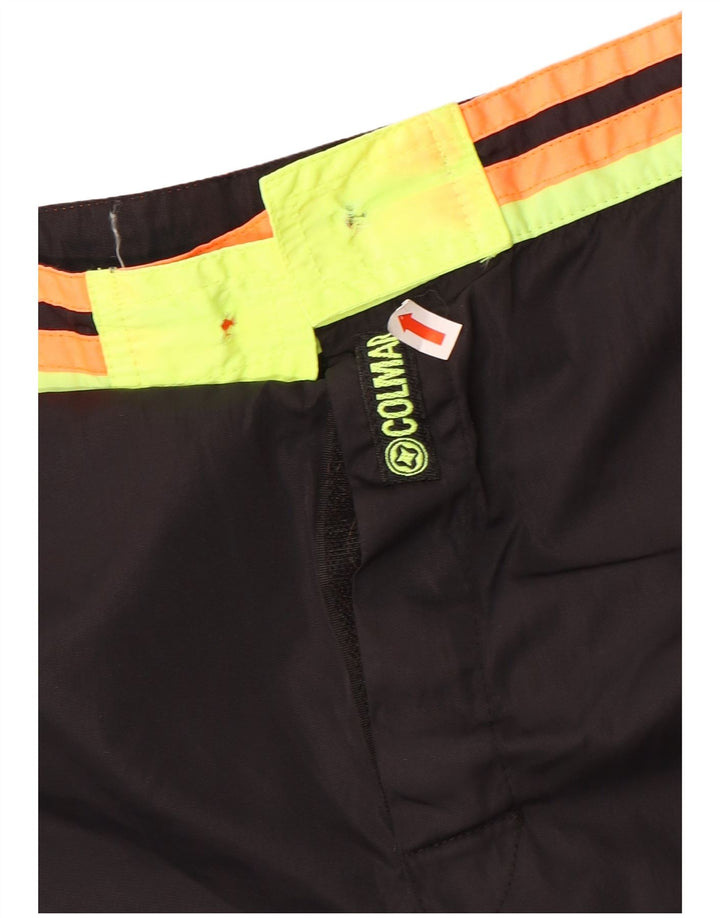 Pantaloni scurți de înot Colmar pentru bărbați IT 54 largi, negru, nailon color bloc