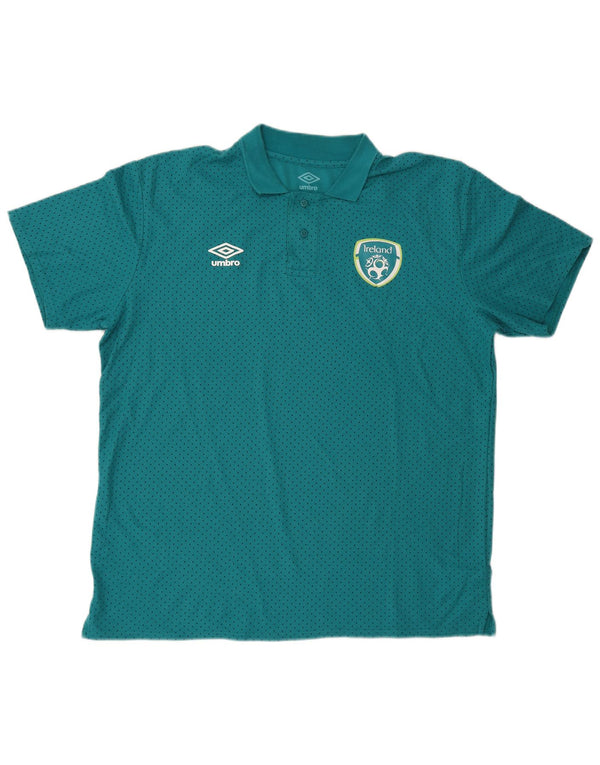 Tricou polo Umbro pentru bărbați 2XL turcoaz