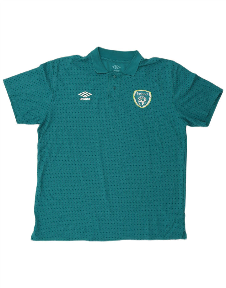 Tricou polo Umbro pentru bărbați 2XL turcoaz