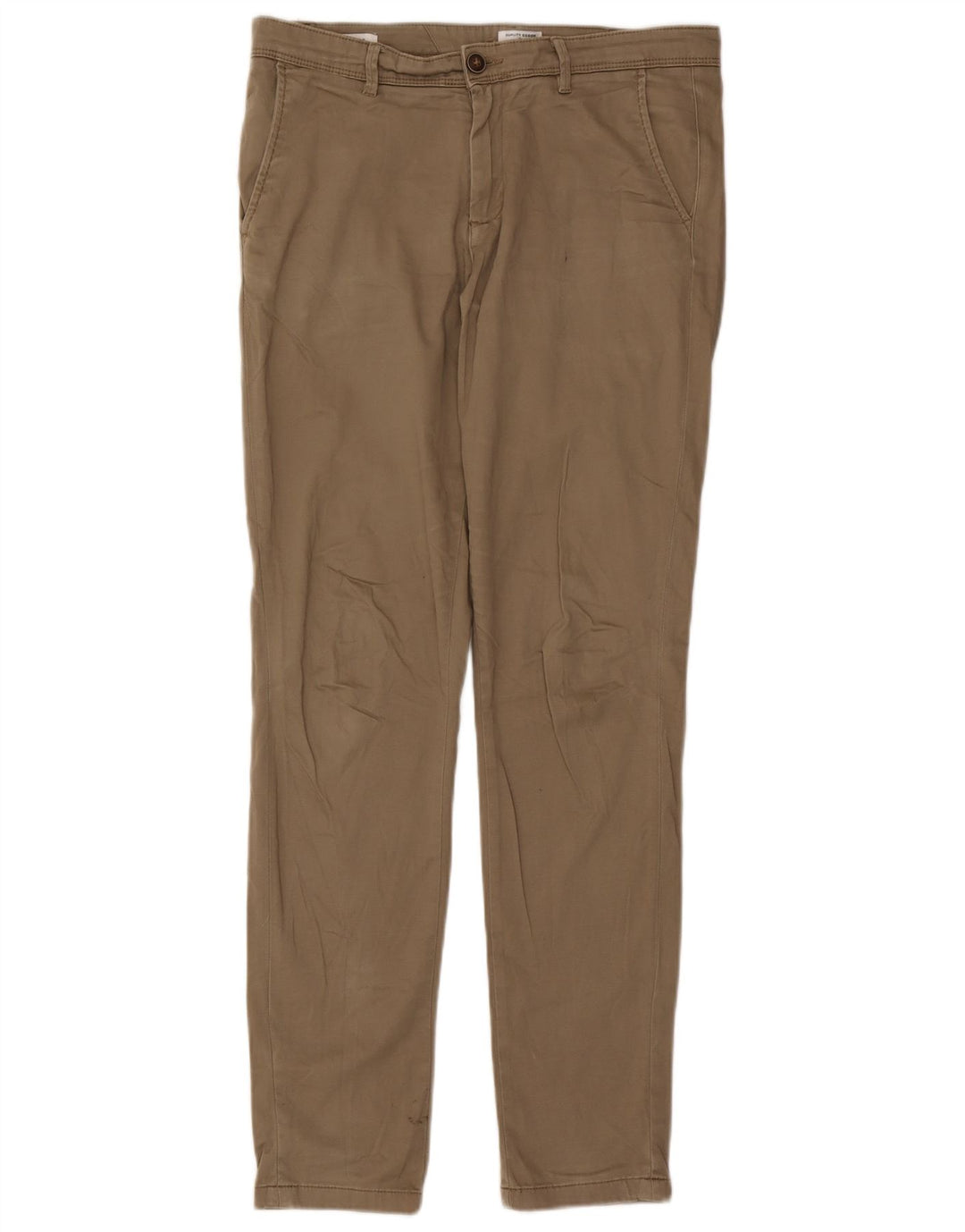 Pantaloni chino slim pentru bărbați JACK & JONES L32 L32 bumbac bej