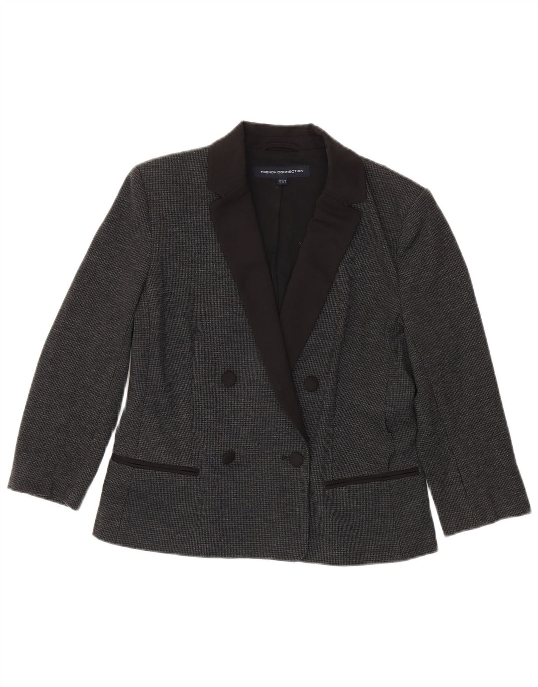 Blazer pentru femei French Connection UK 12 Medium Gri Houndstooth