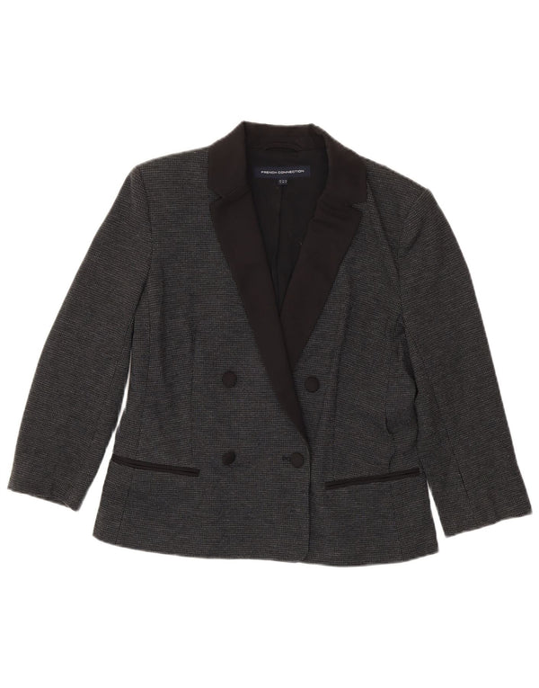 Blazer pentru femei French Connection UK 12 Medium Gri Houndstooth