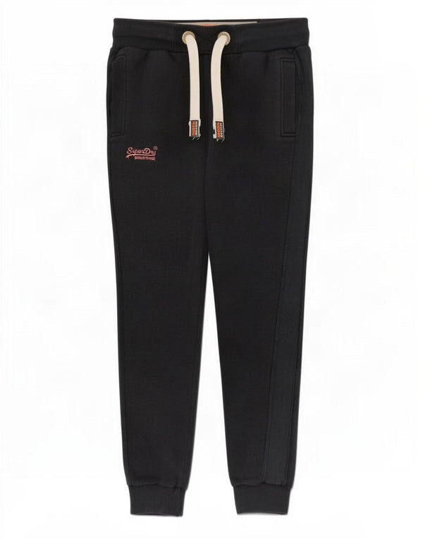 Pantaloni de trening Superdry pentru femei Slim Fit Pantaloni de jogging UK 10 Small Bleumarin