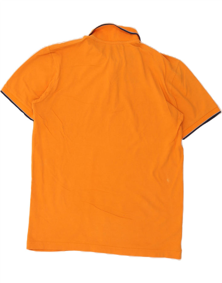 KAPPA Mens Polo Shirt 2XL Orange Cotton Vintage Kappa and Second-Hand Kappa from Messina Hembry 
