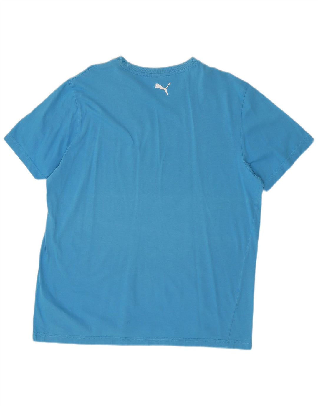 Tricou grafic pentru bărbați Puma Top XL Bumbac albastru