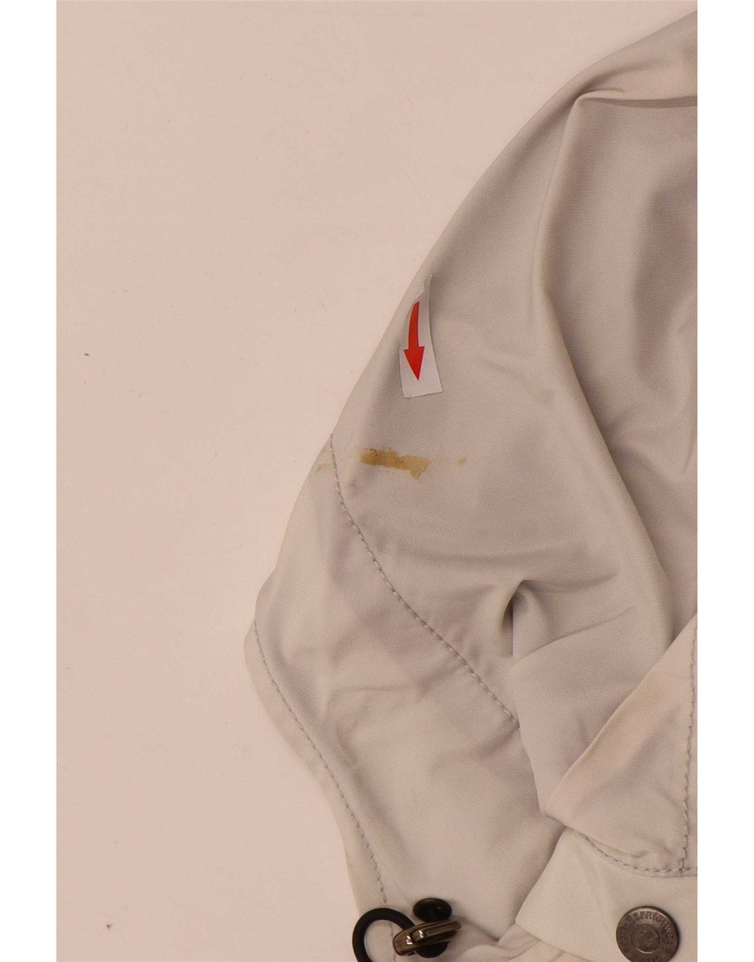 Jachetă de ploaie cu glugă pentru femei Refrigiwear UK 10 Poliamidă gri mică