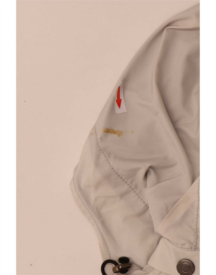 Jachetă de ploaie cu glugă pentru femei Refrigiwear UK 10 Poliamidă gri mică