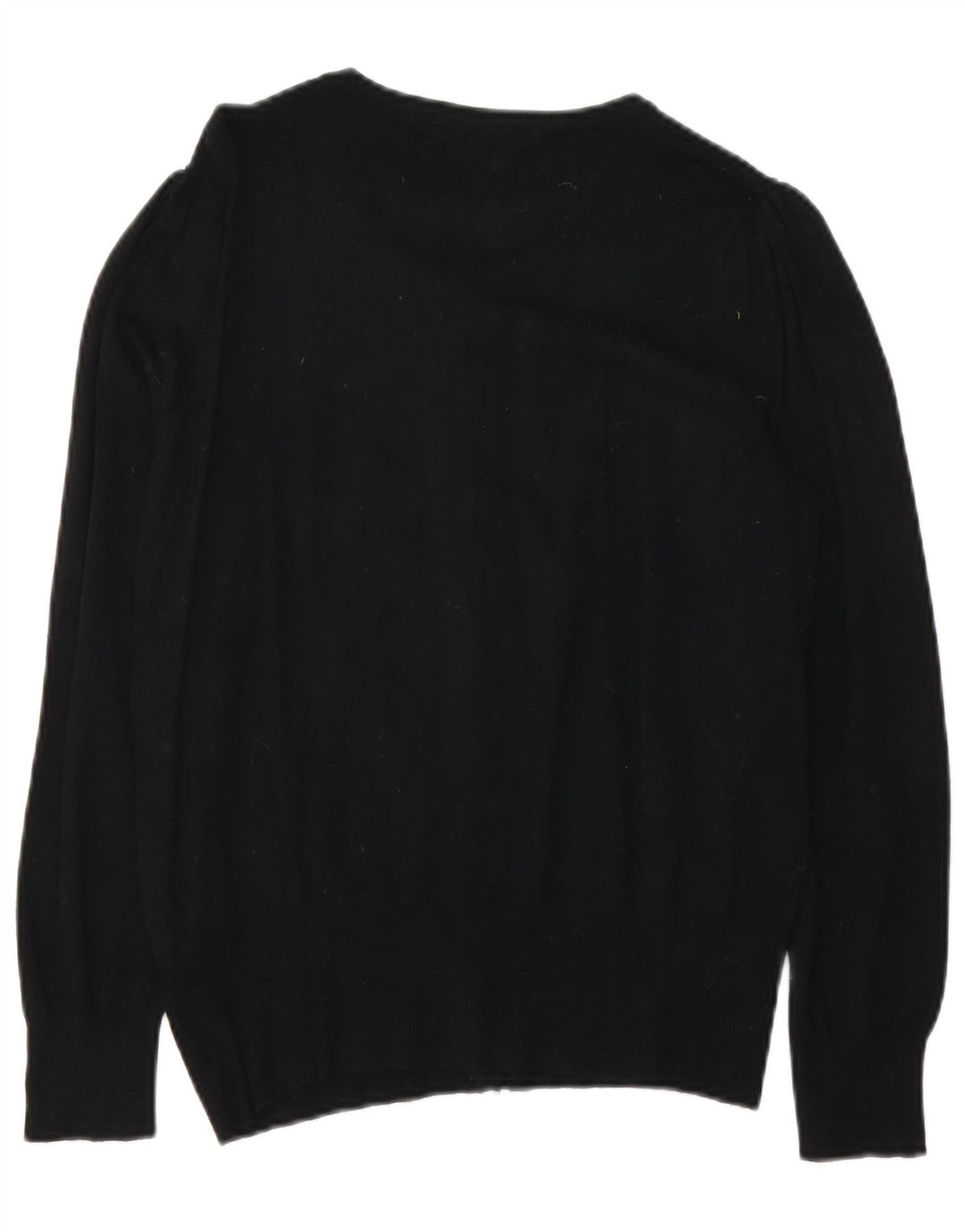 Pulover cardigan pentru femei Marks & Spencer UK 12 Medium Black Viscose
